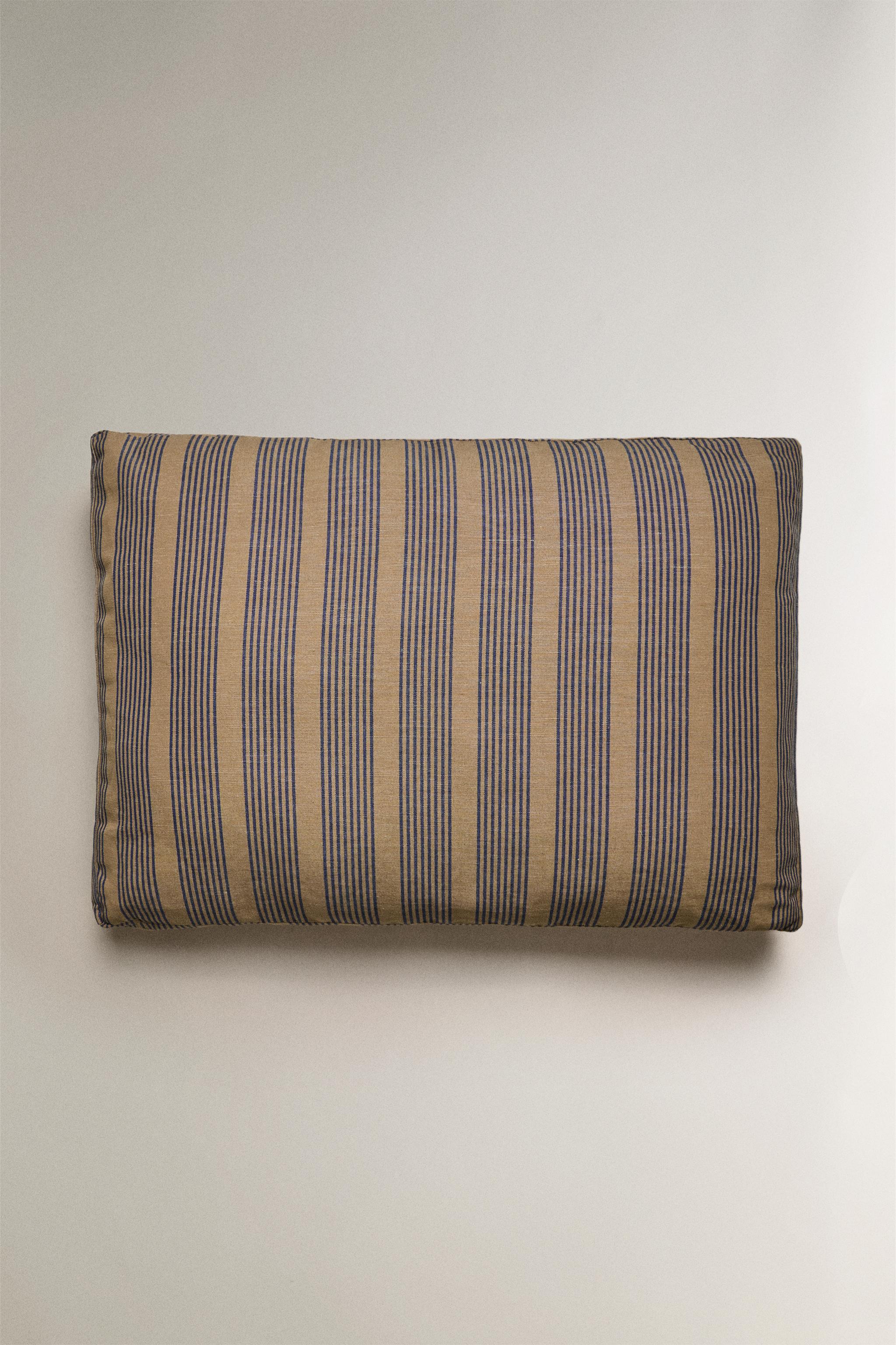 STRIPED BENCH BACK CUSHION